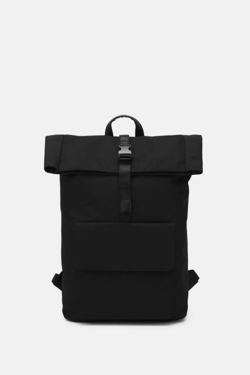Black Unisex Ruck Bag